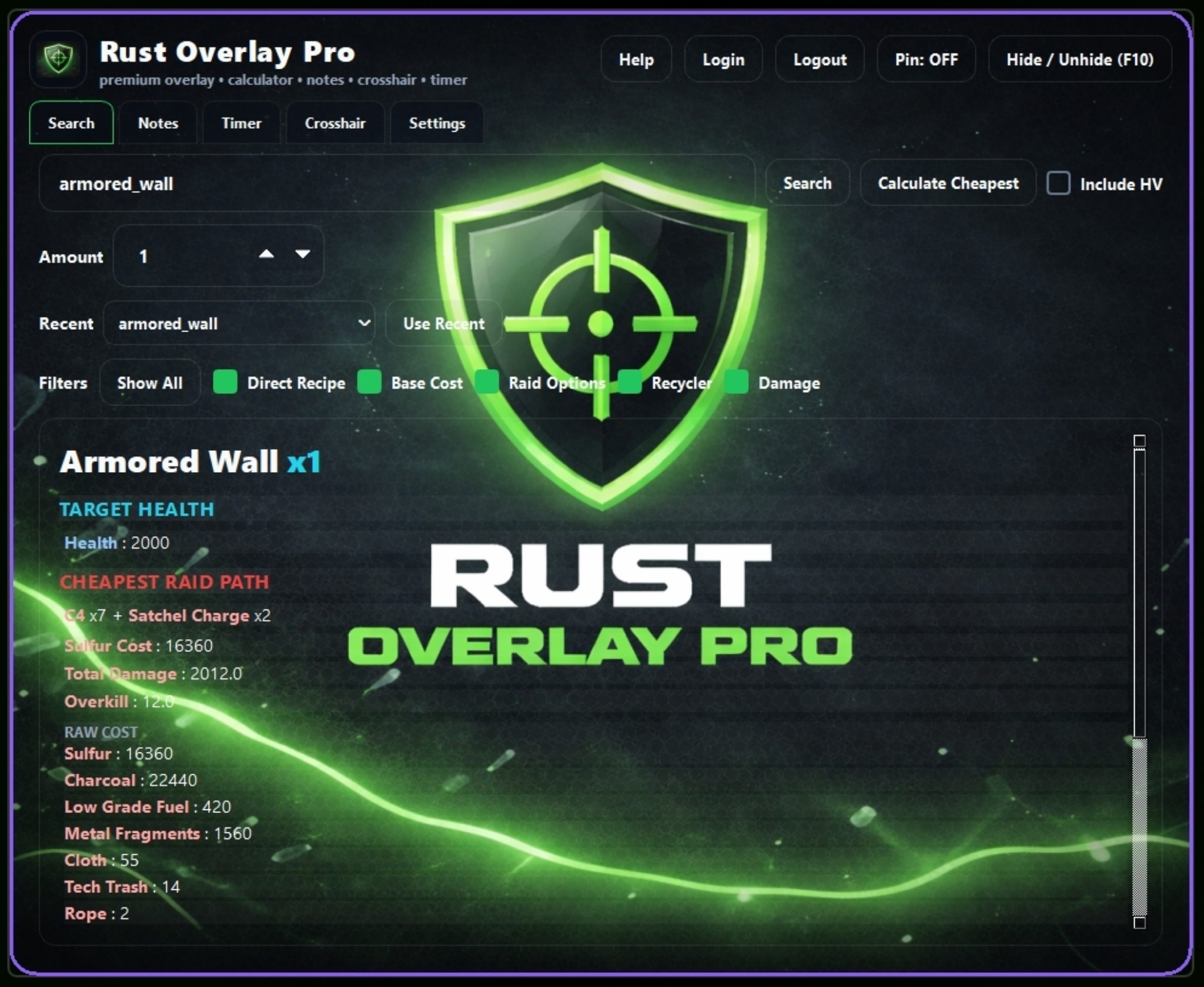 Rust Overlay Pro preview 1