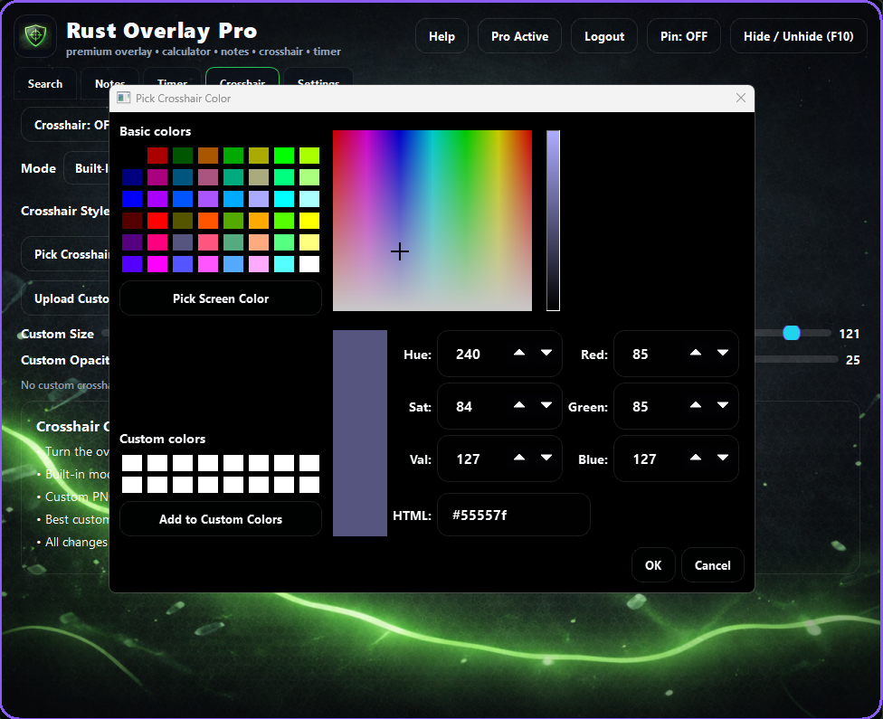 Rust Overlay Pro preview 2