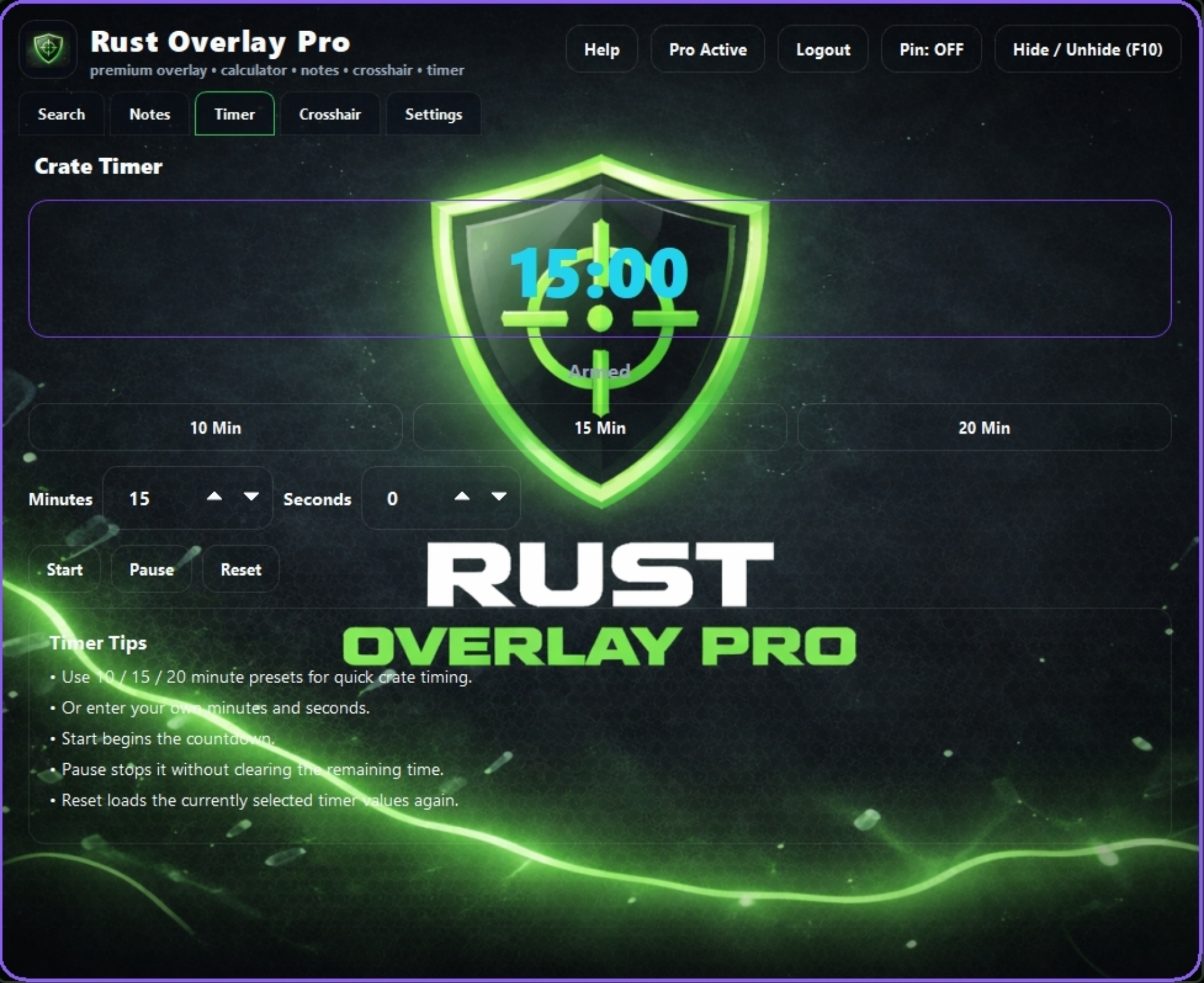 Rust Overlay Pro preview 3