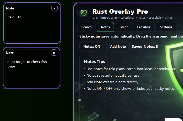 Rust Overlay Pro preview 4